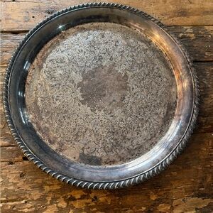 Vintage Silver Plated Tray